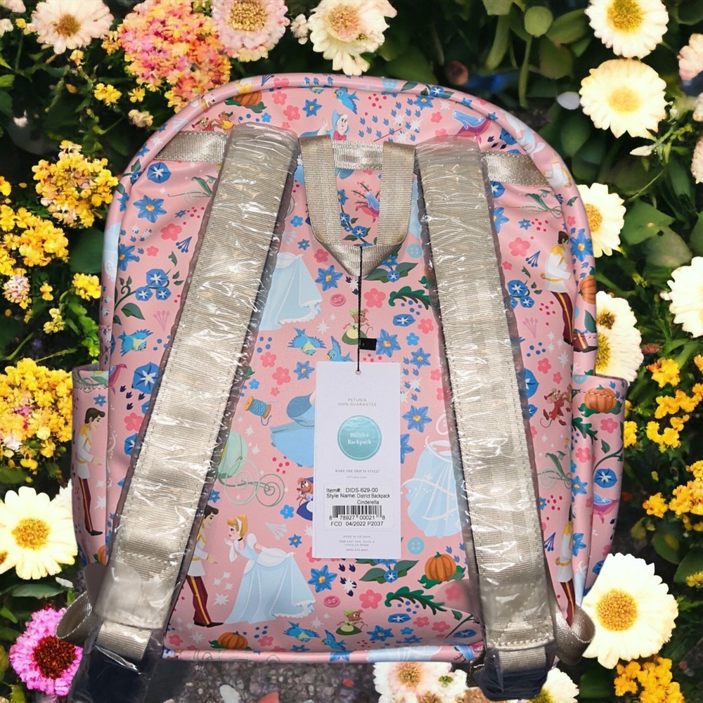 Petunia Pickle Bottom District Backpack in Disney's Cinderella - Picture 3 of 5
